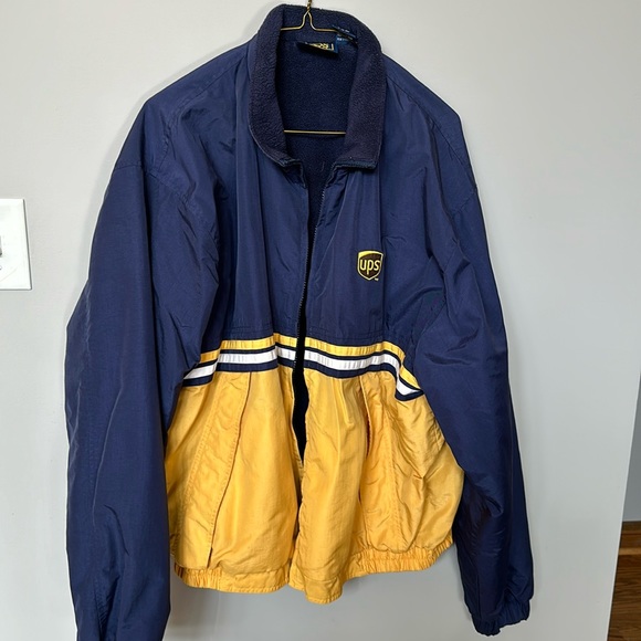 vos sport Jackets & Coats Mens Vos Sports Ups Jacket Poshmark